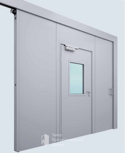 Фото «Откатные ворота EI60 №10» в Кубинке