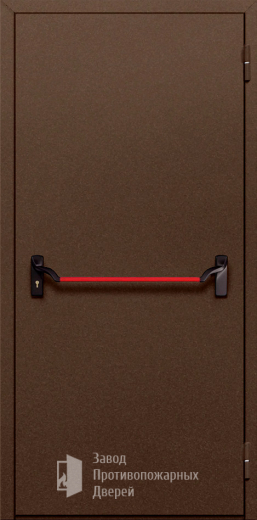 Фото двери «Однопольная глухая с антипаникой №48» в Кубинке