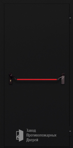 Фото двери «Однопольная глухая с антипаникой №44» в Кубинке