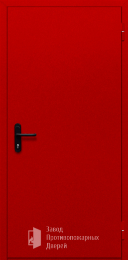 Фото двери «Однопольная глухая (красная)» в Кубинке