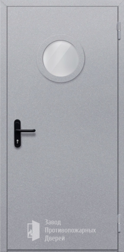 Фото двери «Однопольная с круглым стеклом» в Кубинке