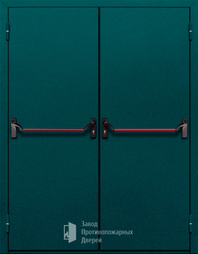 Фото двери «Двупольная глухая с антипаникой №16» в Кубинке