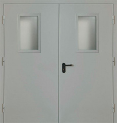 Фото двери «Двупольная со стеклом EI-30» в Кубинке