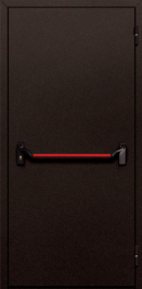 Фото двери «Однопольная глухая с антипаникой №410» в Кубинке