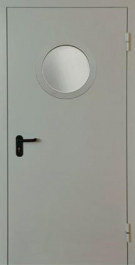 Фото двери «Однопольная с круглым стеклом EI-30» в Кубинке