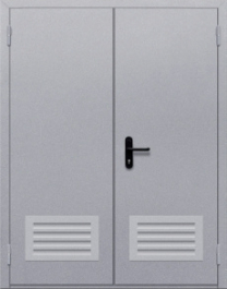 Фото двери «Двупольная с решеткой» в Кубинке