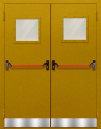Фото двери «Двупольная с отбойником №28» в Кубинке