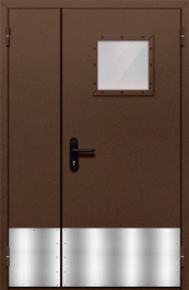 Фото двери «Полуторная с отбойником №35» в Кубинке