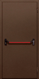 Фото двери «Однопольная глухая с антипаникой №48» в Кубинке