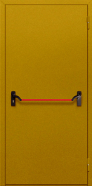 Фото двери «Однопольная глухая с антипаникой №45» в Кубинке