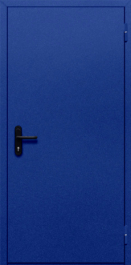 Фото двери «Однопольная глухая (синяя)» в Кубинке